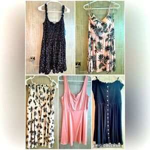 5 Adrene summer mini dresses